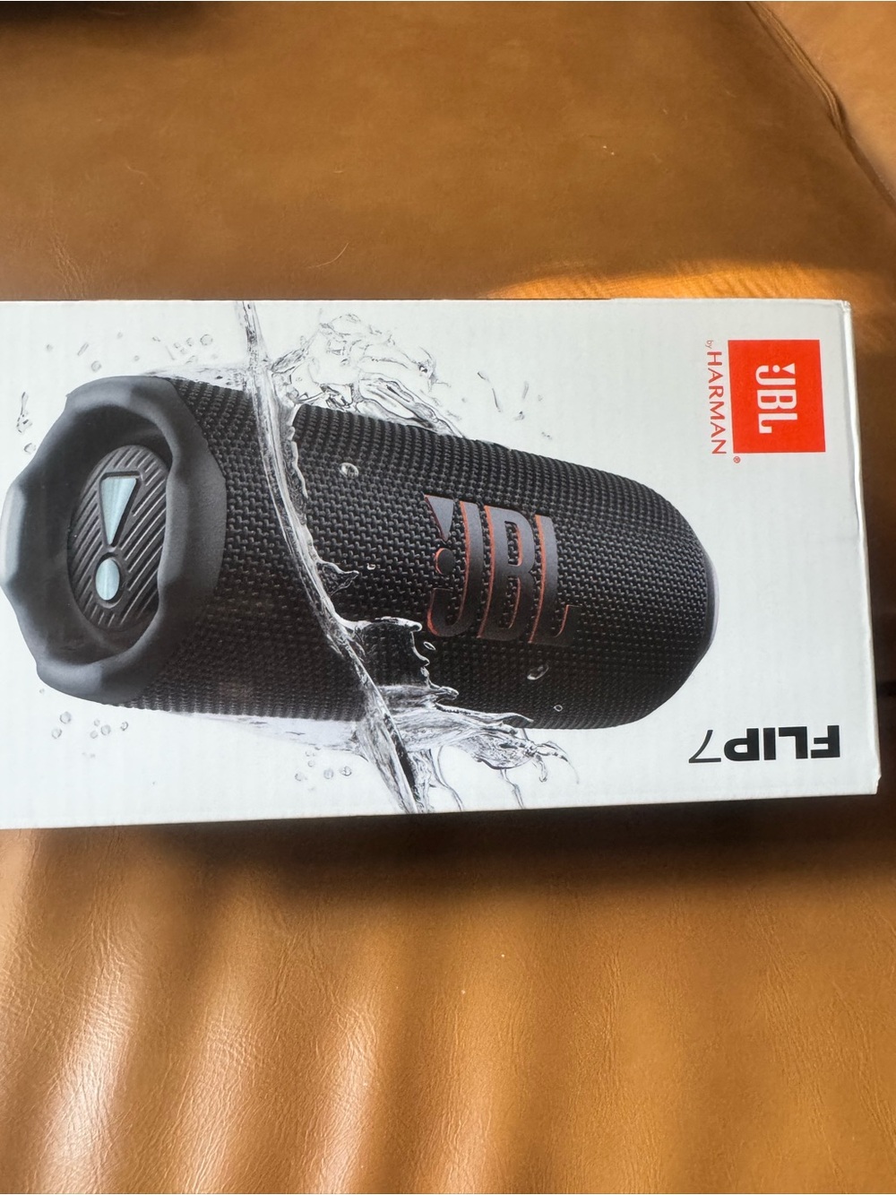 JBL Flip 7 Portable Bluetooth Speaker - Black